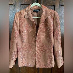 Kasper Rust Patterned Blazer